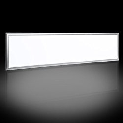 Deckenleuchte Pendelleuchte Wandleuchte mit Befestigungsmaterial und LED Treiber/Trafo 120x30cm 35W Yorbay LED Panel Warmweiß
